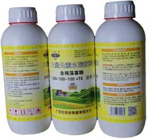 實潤豐大量元素水溶肥料田豐200-100-100+TE含褐藻寡糖型水劑